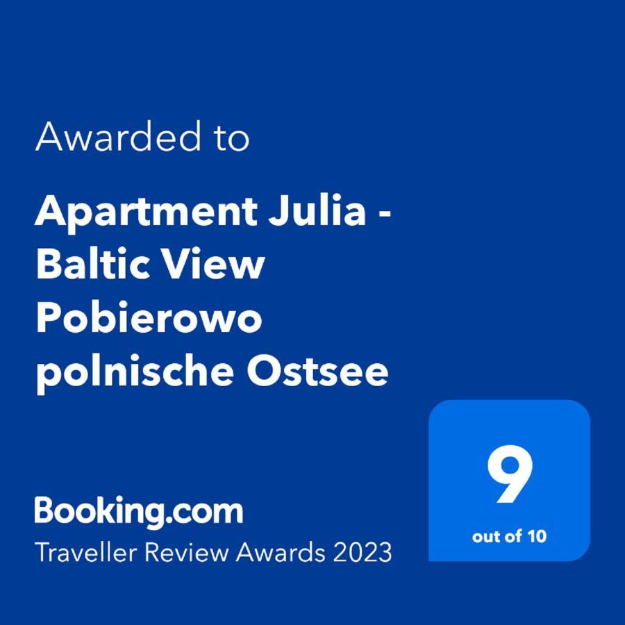 Apartment Julia - Baltic View Pobierowo Polnische Ostsee Екстериор снимка